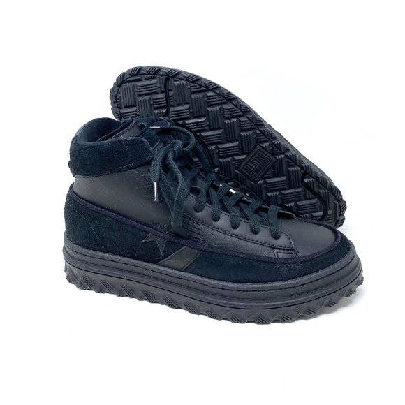 Converse Women's Size 7 169478C Black Ice Pro Leather X2 High Sneakers Lifestyle - Picture 4 of 8